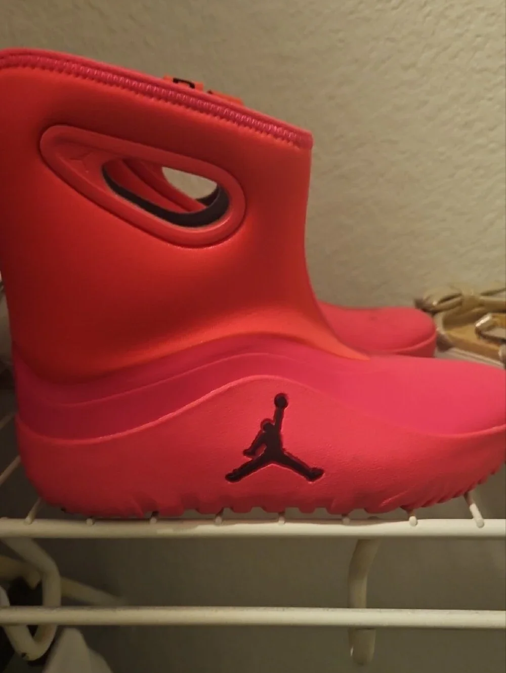 Jordan Hot PINK Kids Rain & Snow Boots